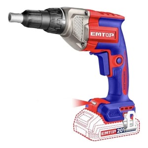Atornillador 20v P/ Yeso Sin Batería Ni Carg. Emtop Ingco