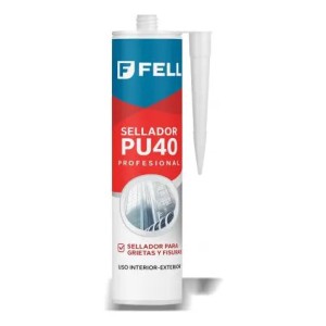 Sellador Poliuretánico Pu40 Pintable Blanco 300ml - Lnf