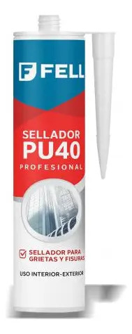 Sellador Poliuretánico Pu40 Pintable Blanco 300ml - Lnf