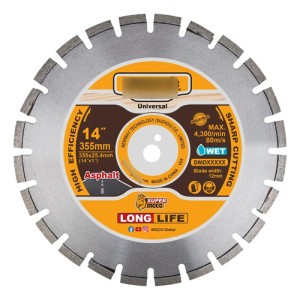 Disco Diamantado 355mm Corta Pavimento 25,4 Ingco Dmd033553