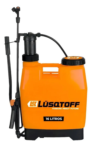 Pulverizador Fumigador Manual Mochila 16 Litros Lusqtoff Col