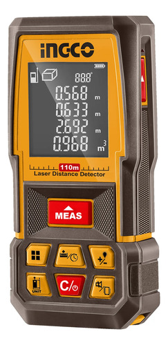 Medidor De Distancia Laser 110mts C/estuche Ingco Hldd10089