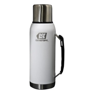 Termo Matero Acero Inox Lusqtoff Tl1-9b Tapón Cebador Blanco