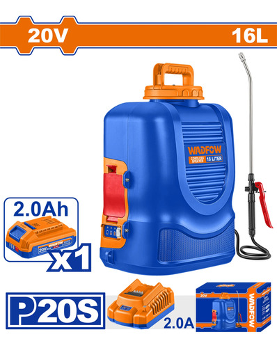 Pulverizador Fumigador Mochila 16l 20v Wadfow Wlsy20162 - Imagen 2