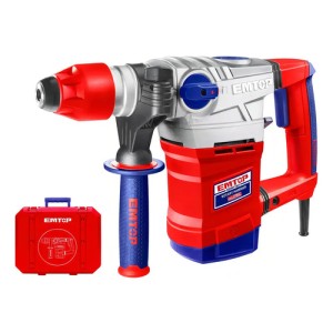 Rotomartillo Eléctrico Emtop De 1800w Rojo 50hz/60hz