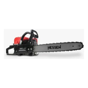 Motosierra Hessen 20'' 52cc Profesional 3hp + Guantes - Sas Rojo