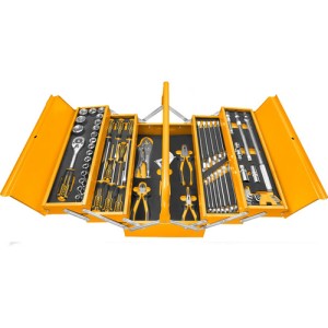 Set 108 Herramientas Valija Metalica Ingco - Htcs151081